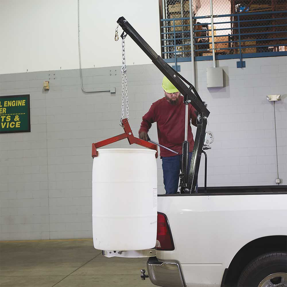 (52534.ULT) UltraTow Hydraulic Pickup Truck Crane With Hand Winch 2