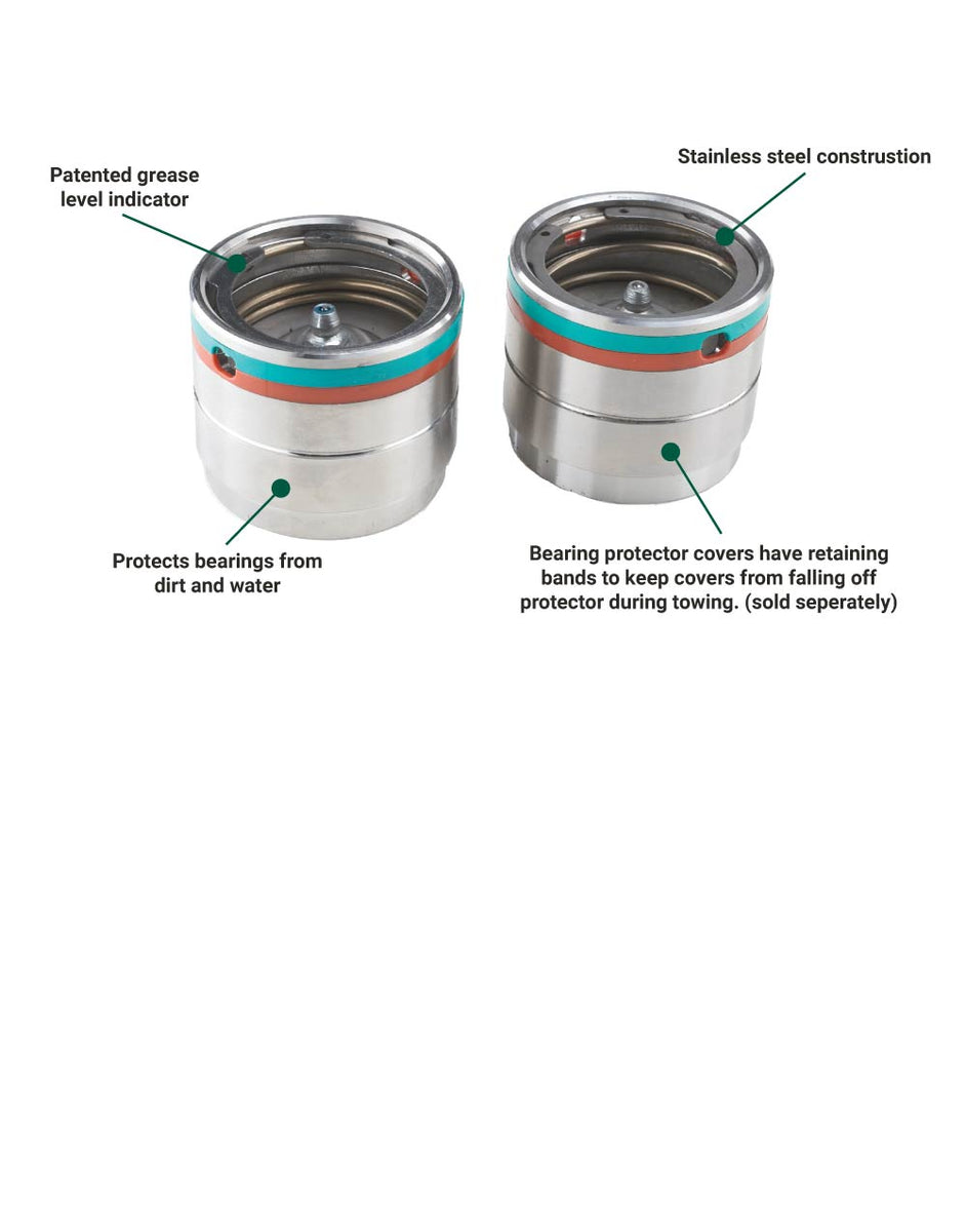 (5712940.ULT) UltraTow HiPerf Trailer Bearing Protectors Pair Fi