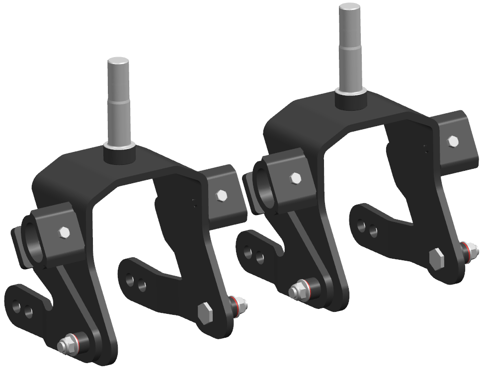 ミックスチョップショップスプリンガーフォーク 4369086) Dixie Chopper BlackHawk and BlackHawk HP Springer Fork