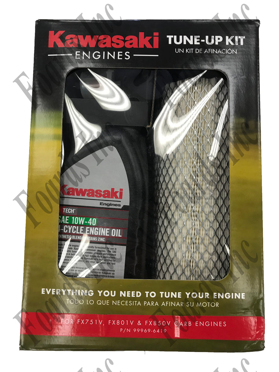99969-6537) Kawasaki Tune-Up Kit, For FX751V, FX801V & FX850V Carb