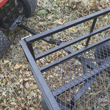 Strongway Steel Cart | 1,500-Lb. Capacity | 52-In. X 34.7-In. X 30.5-In. | 16-In. Pneumatic Tire (107090)