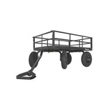 Strongway Steel Cart | 1,500-Lb. Capacity | 52-In. X 34.7-In. X 30.5-In. | 16-In. Pneumatic Tire (107090)