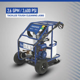 Powerhorse Hot Water Pressure Washer | 3,600 PSI | 2.6 GPM (115177)