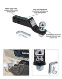 (33458.ULT) Ultra-Tow 2-In. Towing Starter Kit | Class III | 6000-Lb. GTW | 2-In. Drop