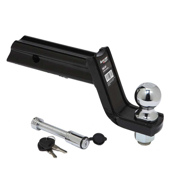 (33598.ULT) Ultra-Tow XTP Receiver Hitch Starter Kit | Class III | 4-In. Drop | 5000-Lb. Tow Weight | Locking Pin