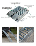 (41156.ULT) Ultra-Tow Folding Arched Steel Loading Ramp Set | 1,000-Lb. Cap | 6ft. L