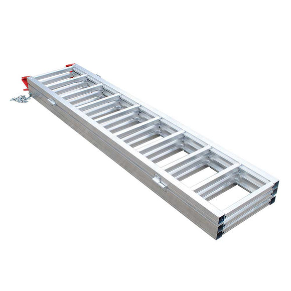 (41197.ULT) Ultra-Tow Tri-Fold Aluminum Loading Ramp | 1,500-Lb. Cap | 77-In.L X 50-In.W x 2-In.H