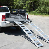 (53181.ULT) Ultra-Tow Folding Arched Aluminum Loading Ramp Set | 1500-Lb. Cap |  90-In.L