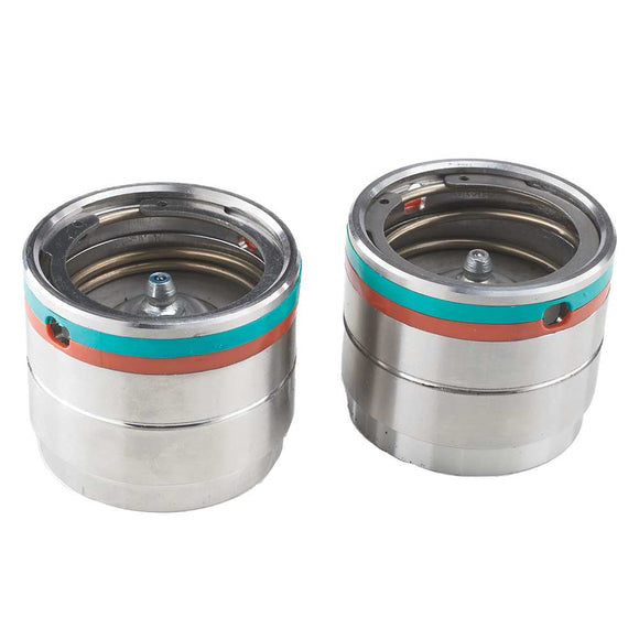 (5712942.ULT) Ultra-Tow Hi-Perf Trailer Bearing Protectors Pair | Fits 2.328-In. Hubs | Stainless Steel