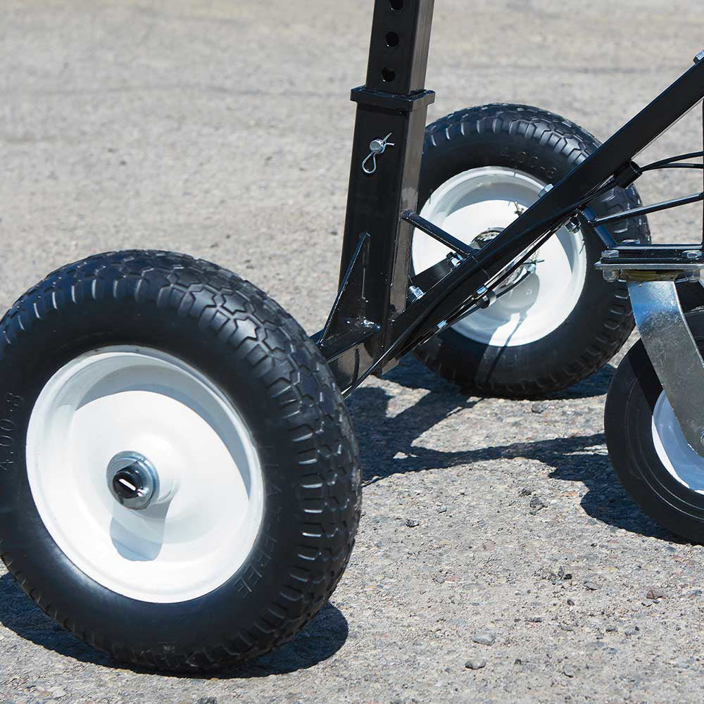 (58014.ULT) Ultra-Tow Heavy-Duty Adjustable Trailer Dolly with Brake ...