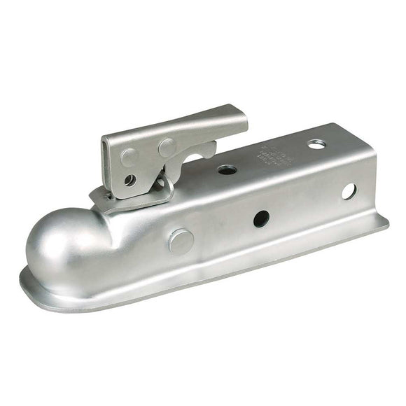 (605664.ULT) Ultra-Tow Posi-Lock Trailer Coupler | Fits 2-In. Ball | 2-1/2-In. Channel | 3500-Lb. GVW