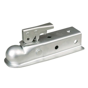 (605665.ULT) Ultra-Tow Posi-Lock Trailer Coupler | Fits 2-In. Ball | 3-In. Channel | 3500-Lb. GVW
