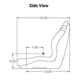 Case IH/Ford-New Holland KM 143 Bucket Seat Kit | Gray Vinyl (6803.KMM)