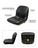Uni Pro | KM 125 Bucket Seat | Kubota L3301-L4701 | Black Vinyl (6832.KMM)