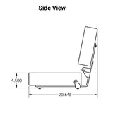 Uni Pro | KM Universal Forklift Seat | Black Vinyl (6844.KMM)