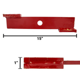 (702-82) ROTOR, CLAY, 4" x 1", 2 POINT