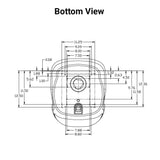 Uni Pro | KM 129 Bucket Seat | Black Vinyl (7104.KMM)