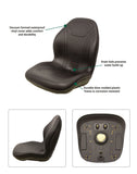 Uni Pro | KM 129 Bucket Seat | Black Vinyl (7104.KMM)
