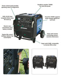 Powerhorse Generator | Inverter | 7,500 Surge Watt | Electric Start (74006)