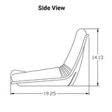 Uni Pro | KM 150 Bucket Seat | Black Vinyl (7482.KMM)