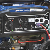 Powerhorse Dual Fuel Generator | 4,000 Surge Watt | Electric Start (750134)