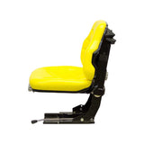 Uni Pro | KM 117 Utility Suspension Seat | Yellow Vinyl (7736.KMM)