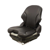 Uni Pro | KM 136 Seat with Mechanical Suspension | Black Vinyl (7882.KMM)
