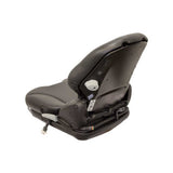 Uni Pro | KM 136 Seat with Mechanical Suspension | Black Vinyl (7882.KMM)