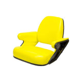 Uni Pro | John Deere 40 4-Piece Seat | JD Tractor | Yellow Vinyl (7896.KMM)