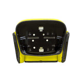 Uni Pro | John Deere 40 4-Piece Seat | JD Tractor | Yellow Vinyl (7896.KMM)