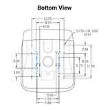 Uni Pro | KM 125 Bucket Seat | Yellow Vinyl (7927.KMM)