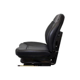 Uni Pro | KM 336 Seat with Mechanical Suspension | Black Vinyl (7939.KMM)