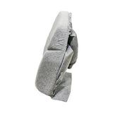 Uni Pro | Backrest Cushion without Frame | Case IH Maxxum-Magnum-Steiger | Gray Fabric (7998.KMM)