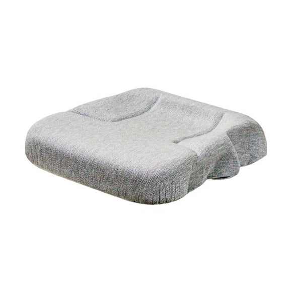 Uni Pro | Seat Cushion without Frame | Case IH Maxxum-Magnum-Steiger | Gray Fabric (7999.KMM)