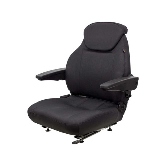Uni Pro | KM 440 Seat Assembly with Armrests | Black Cordura Fabric (8014.KMM)
