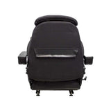 Uni Pro | KM 440 Seat Assembly with Armrests | Black Cordura Fabric (8014.KMM)