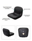 Uni Pro | KM 123 Bucket Seat | Black Vinyl (8017.KMM)