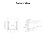 Uni Pro | KM 441 Seat Assembly | Black Vinyl (8021.KMM)