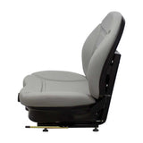 Uni Pro | KM 336 Seat with Mechanical Suspension | Gray Vinyl (8029.KMM)
