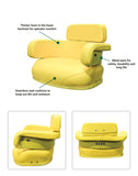 Uni Pro | KM 4010 Economy 3-Piece Seat Cushion Kit | John Deere | Yellow Vinyl (8091.KMM)