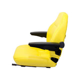 Uni Pro | KM 441 Seat Assembly with Armrests | Yellow Vinyl (8209.KMM)