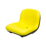Uni Pro | KM 132 Bucket Seat with Hinge | John Deere Mower | Yellow Vinyl (8280.KMM)