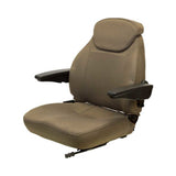 Uni Pro | KM 440 Seat Assembly with Armrests | Brown Cordura Fabric (8283.KMM)
