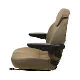 Uni Pro | KM 440 Seat Assembly with Armrests | Brown Cordura Fabric (8283.KMM)