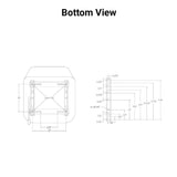 Uni Pro | KM 440 Seat Assembly with Armrests | Brown Cordura Fabric (8283.KMM)