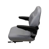 Uni Pro | KM 441 Seat Assembly with Armrests | Gray Vinyl (8384.KMM)