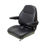 Uni Pro | KM 441 Seat Assembly with Armrests | Black Vinyl (8390.KMM)