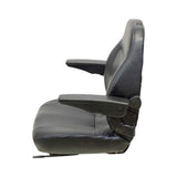 Uni Pro | KM 441 Seat Assembly with Armrests | Black Vinyl (8390.KMM)