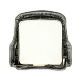 Uni Pro | Backrest Cushion | Bobcat or John Deere Skid Steer | Gray Vinyl (8461.KMM)