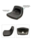 Uni Pro | KM 103 Bucket Seat | Forklift, Skid Steer or Mower | Black Vinyl (8544.KMM)